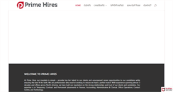 Desktop Screenshot of primehires.com